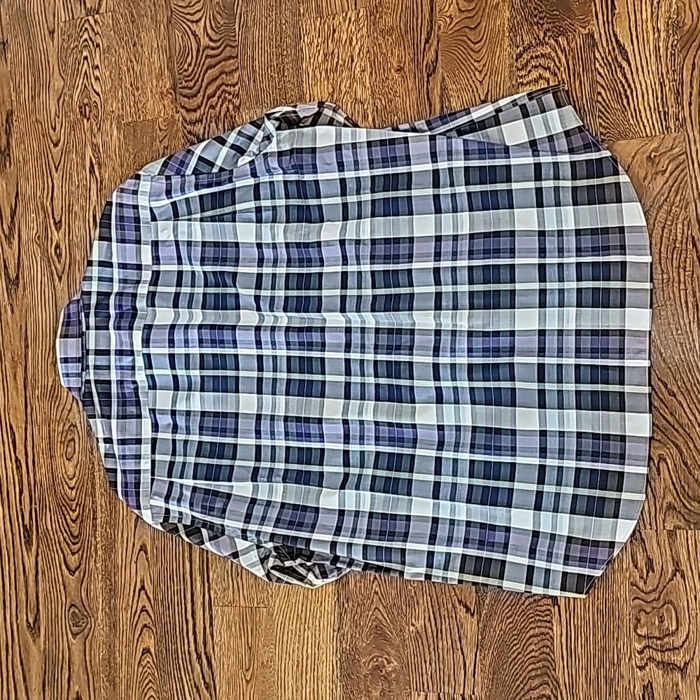 Robert Talbott Men's Plaid Button Down Shirt - image 5